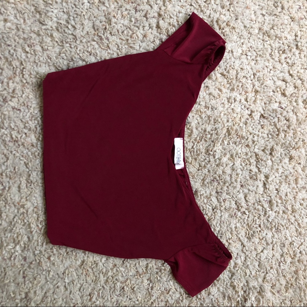OOTDFash Red Crop Top